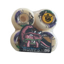 Roda Bones X-fórmula Dino - Sortas V6 Widecut 56mm 99A