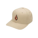 Boné Volcom Full Stone Flexfit Marrom/Laranja