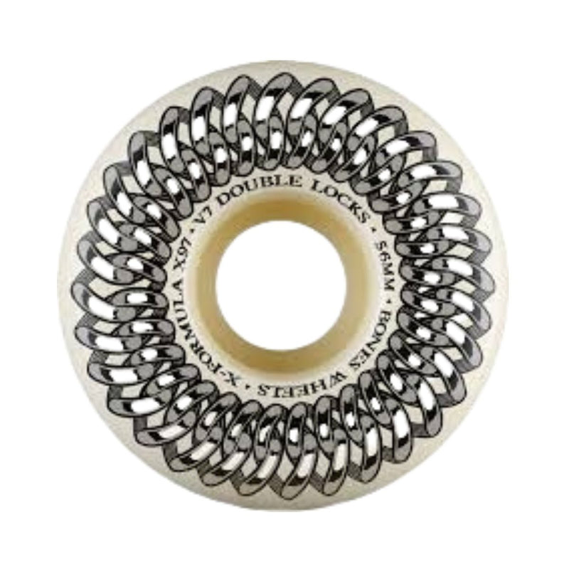 Roda Bones X-fórmula Double Lock V7 56mm 97A 4PK