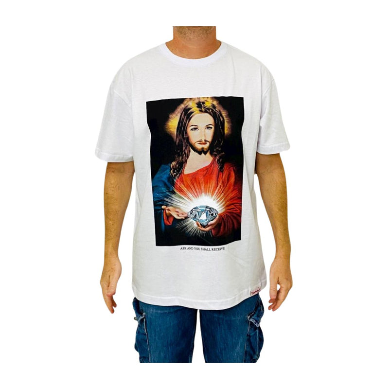 Camiseta Diamond Giver Branca Masculina