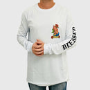 Camiseta Manga Longa DGK Illuminate Branco