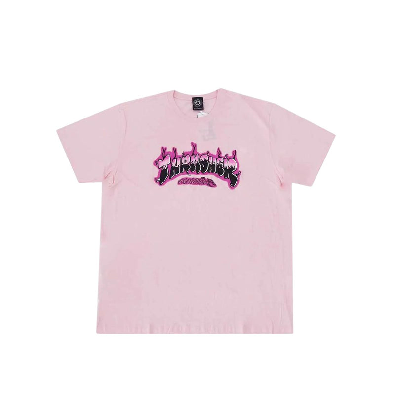 Camiseta Thrasher Air Burn Rosa