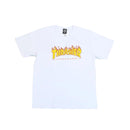 Camiseta Thrasher Flame Logo Branco