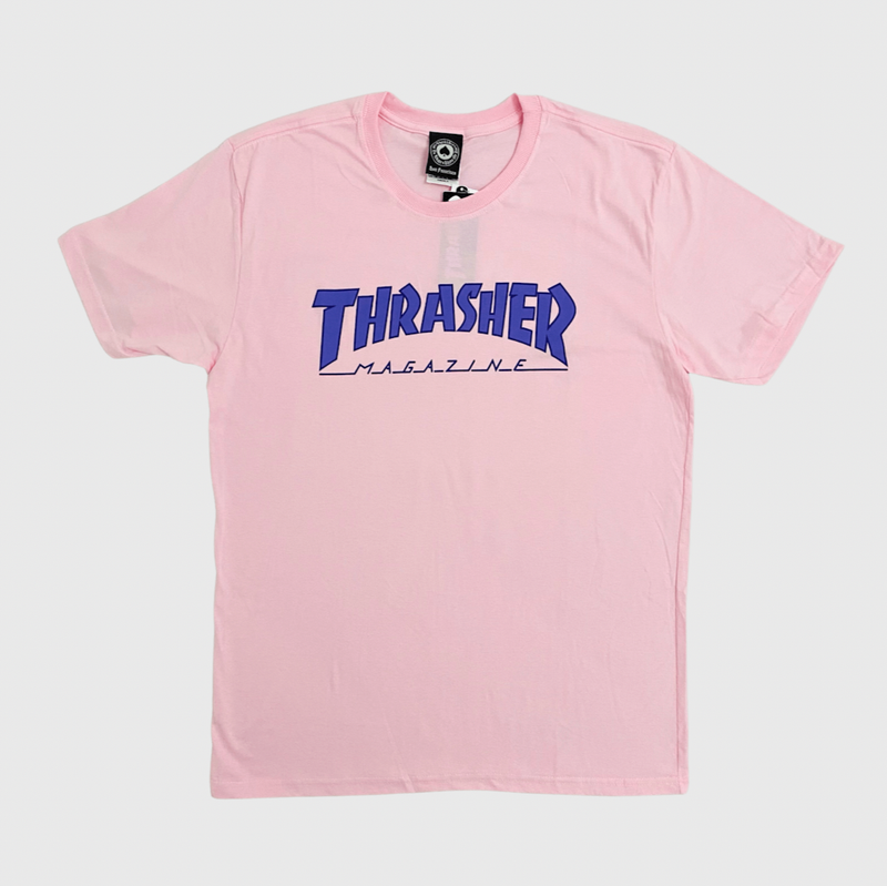 Camiseta Thrasher Outlined Rosa