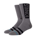 Meia Stance OG Multicolorida Cinza/Preto