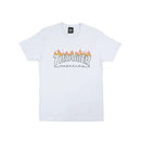 Camiseta Thrasher Scorched Branco