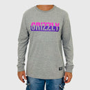 Camiseta Grizzly Manga Longa Two Faced S/S Cinza