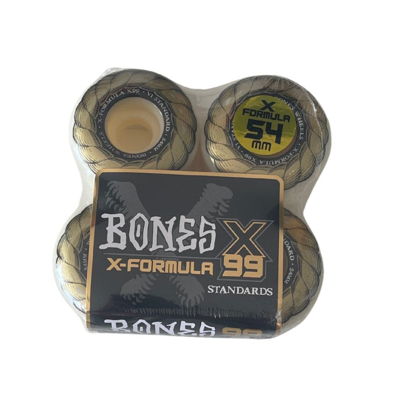 Rodas de Skate Bones Wheels X-Formula XF Standard 54 V1 X-Formula 99A (Conjunto com 4)