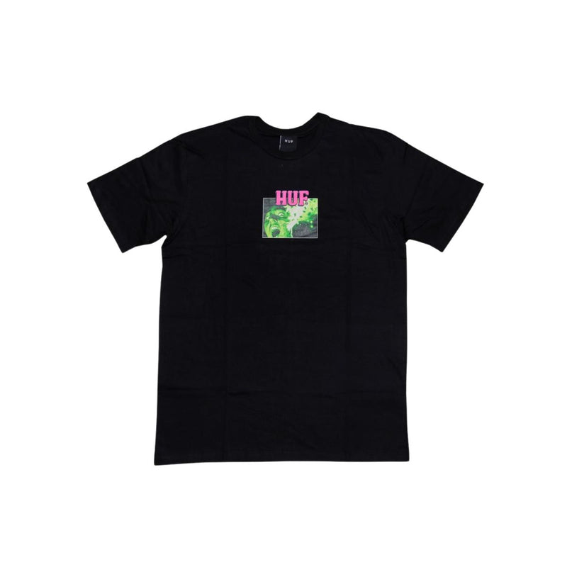 Camiseta Huf Silk Face Melter Preta Masculina