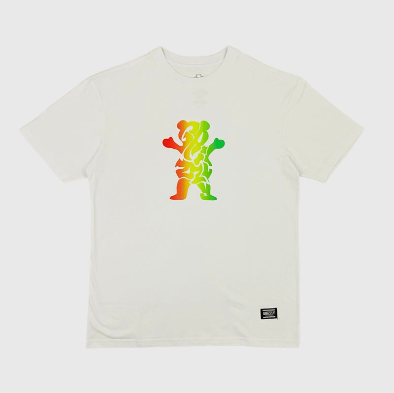 Camiseta Grizzly Irie Family Og Bear S/S Branco