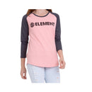 Camiseta Element Manga Longa Feminina Skoter Rosa