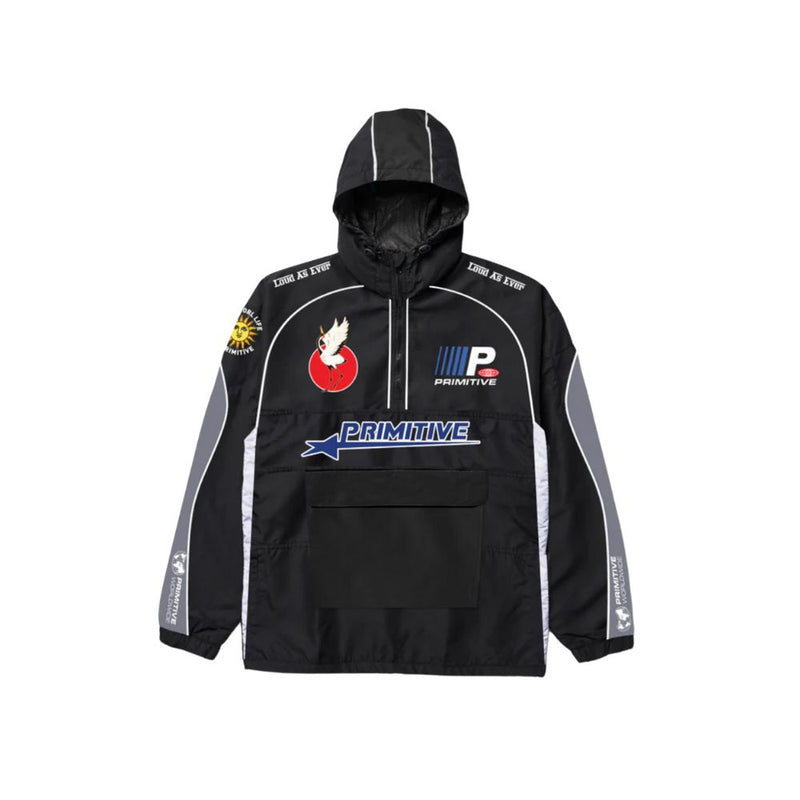 Jaqueta Corta Vento Primitive Malibu Anorak Preta