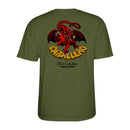 Camiseta Tubular Powell Peralta Steve Caballero Dragon II Verde