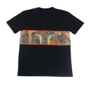 Camiseta Diamond Panel Preta Masculina