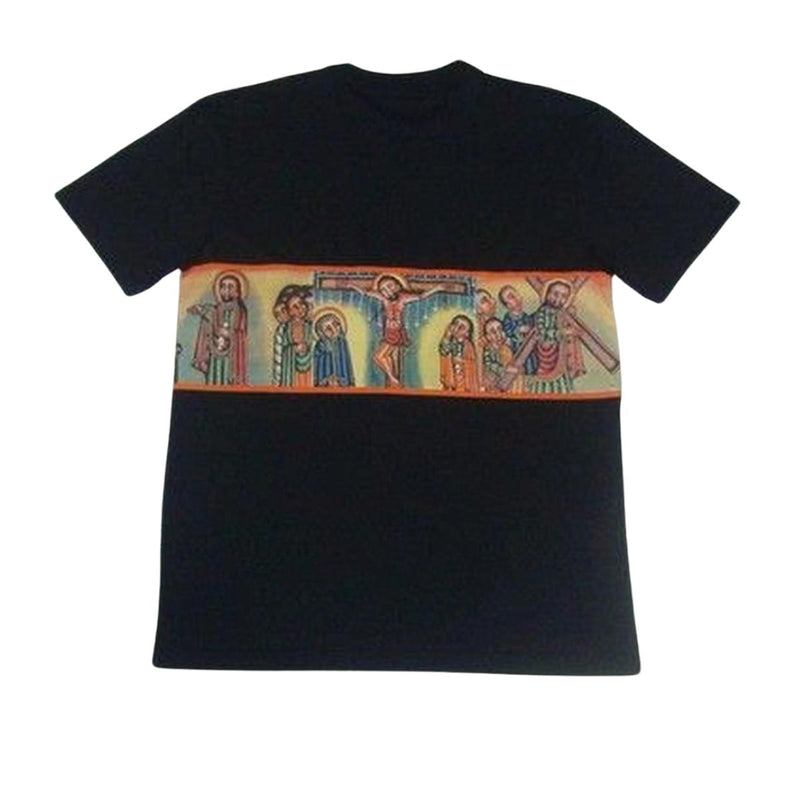 Camiseta Diamond Panel Preta Masculina