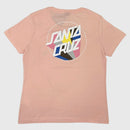 Camiseta Feminina Santa Cruz Delta Dot Rosa Claro