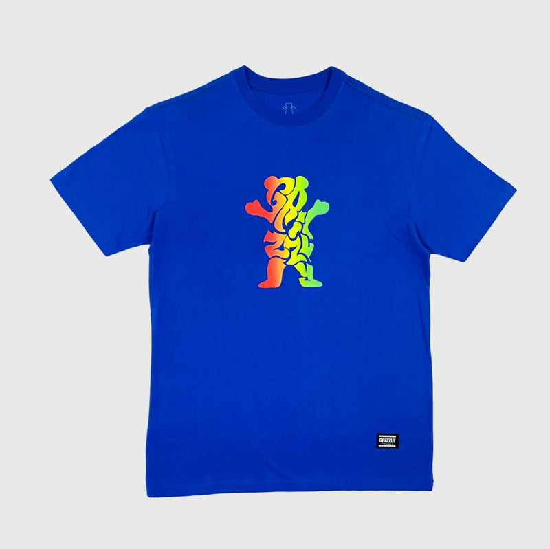 Camiseta Grizzly Irie Family Og Bear S/S Azul