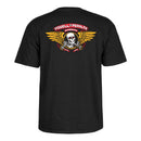 Camiseta Powell Peralta Winged Ripper Preto