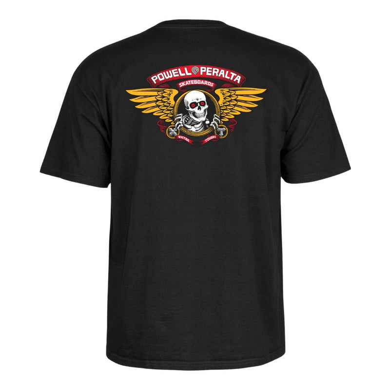 Camiseta Powell Peralta Winged Ripper Preto
