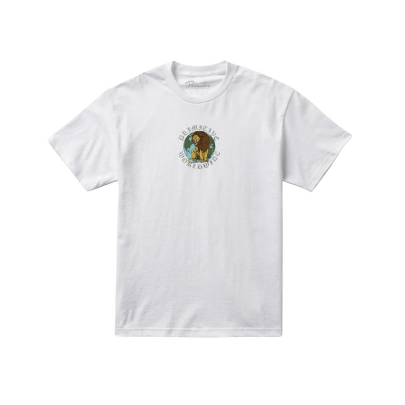 Camiseta Primitive Signs Boxy Off White