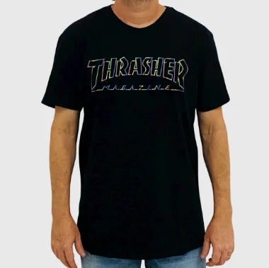 Camiseta Thrasher Spectrum Preto