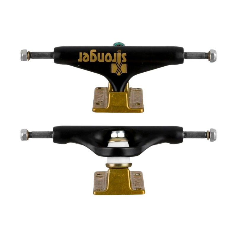 Truck Stronger  Preto/Base Dourada - 149mm