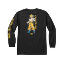 Camisa Manga Longa Primitive Dragon Ball Z Black Kids Masculina
