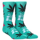 Meia HUF Bright Aqua