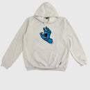 Moletom Santa Cruz Canguru Fechado Screaming Hand Branco