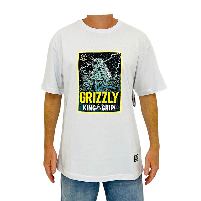 Camiseta Grizzly Grizzilla Bear S/S Branco