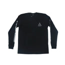 Camiseta Huf Silk Manga Longa Essentials TT Preto