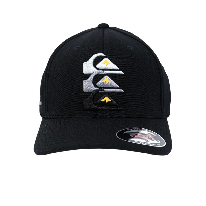Boné Quiksilver Emb Three Logo Preto