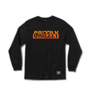 Camiseta Grizzly Manga Longa Two Faced S/S Preto