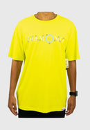 Camiseta Diamond Pendant Safety Green