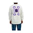 Camiseta Huf Manga Longa Screw Head Branco