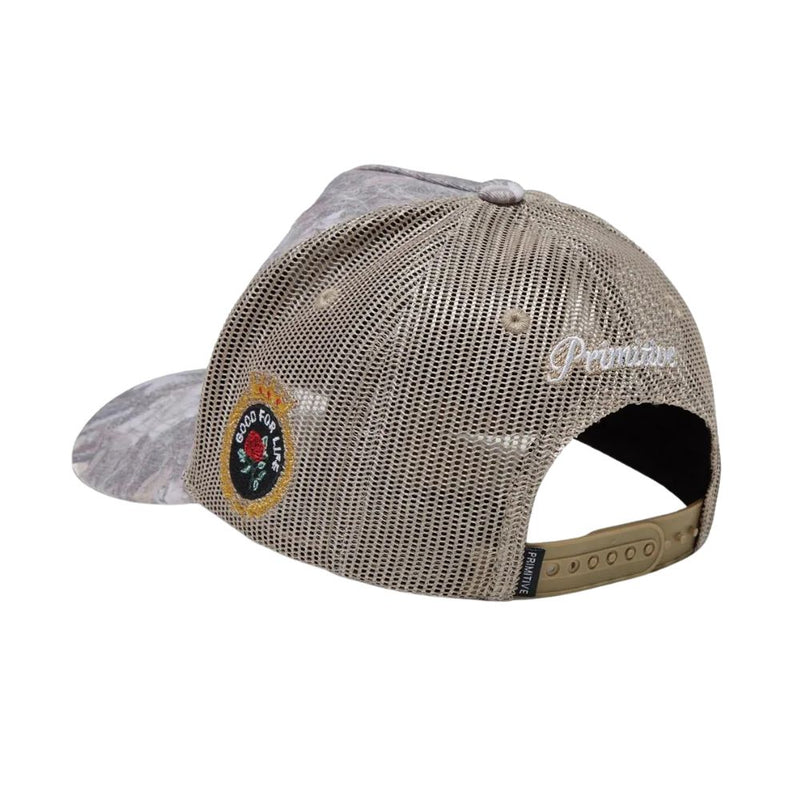 Boné Primitive Prey Trucker Camo