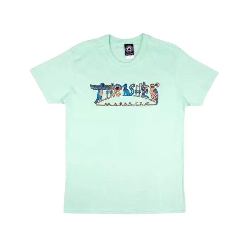 Camiseta Thrasher Hieroglyphics Verde Claro