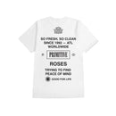 Camiseta Primitive Stripes Branca