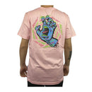 Camiseta Santa Cruz  Spiral Strip Oval Dot Rosa Claro