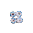 Roda Treat or Trick Flor Azul 49mm