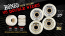 Roda Bones Wheels X-Formula XF Double Wides 54 x 39 V8 99A 4PK