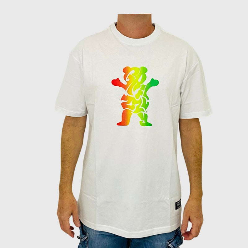 Camiseta Grizzly Irie Family Og Bear S/S Branco