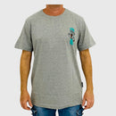 Camiseta Santa Cruz Split Strip Hand Cinza