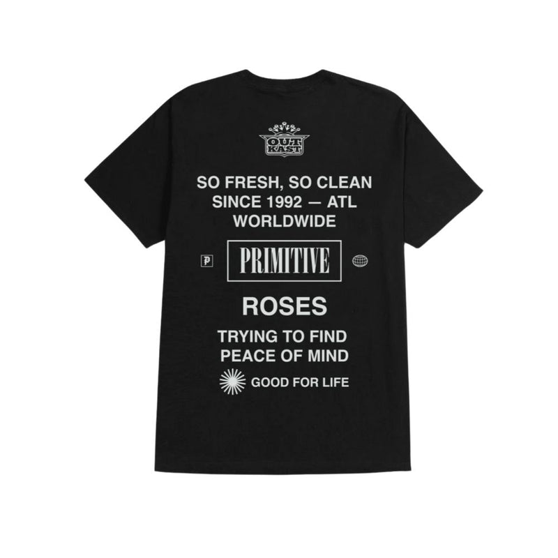 Camiseta Primitive Stripes Preta