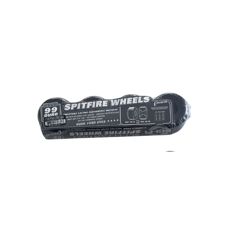 Roda Spitfire Formula Four 99 Dyson SCI - FI Fantas Conical 54mm Preto