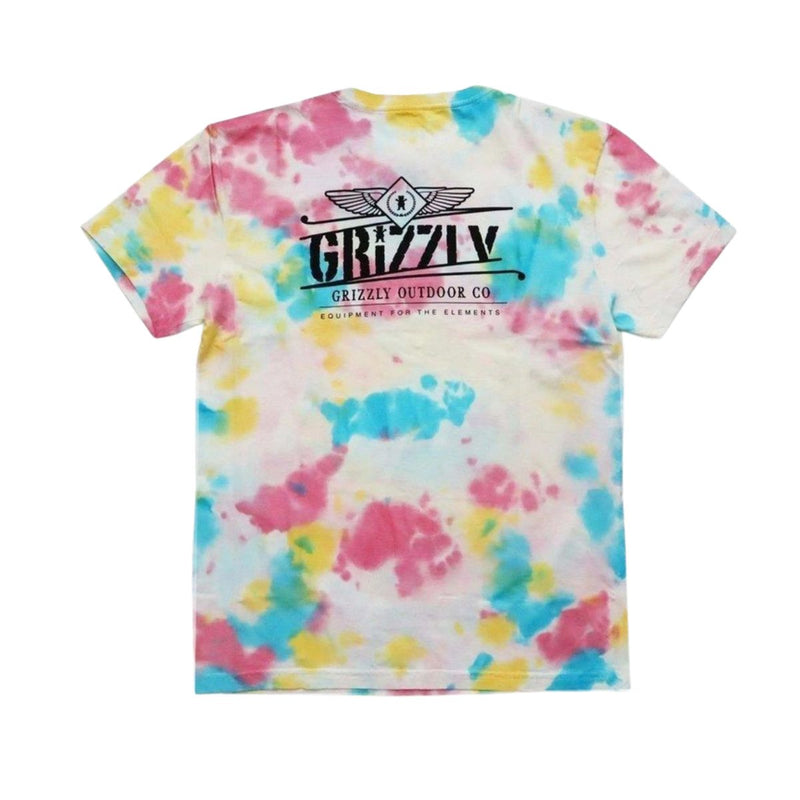 Camiseta Grizzly Outdoor Equip Tie Dye