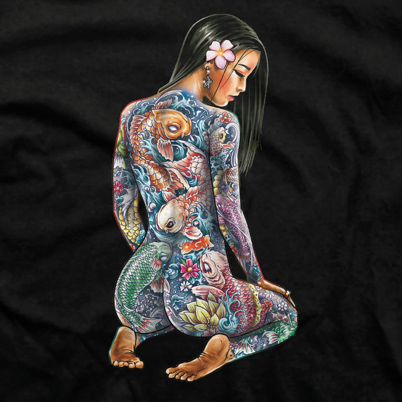 Camiseta DGK Koi Preto