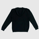 Moletom Thrasher Capuz Fech Flame Logo Preto