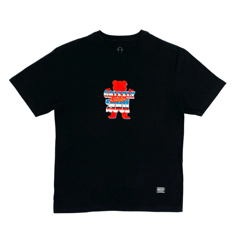 Camiseta Grizzly Cool As Ice S/S Preto