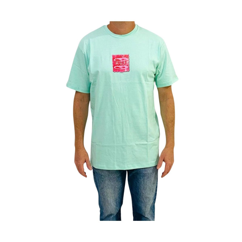 Camiseta Huf UFO Verde Agua Masculina